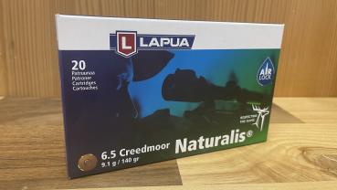 LAPUA Naturalis 6,5mm Creedmoor 140 grs.
